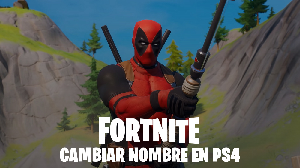 Fortnite Así es cómo puedes cambiar tu nombre de usuario en el PS4