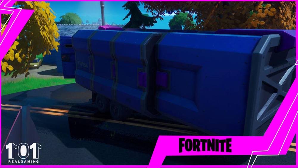 Fortnite Cómo completar el desafío Encuentra un camión de transporte de Trask en la temporada 4 del capítulo 2