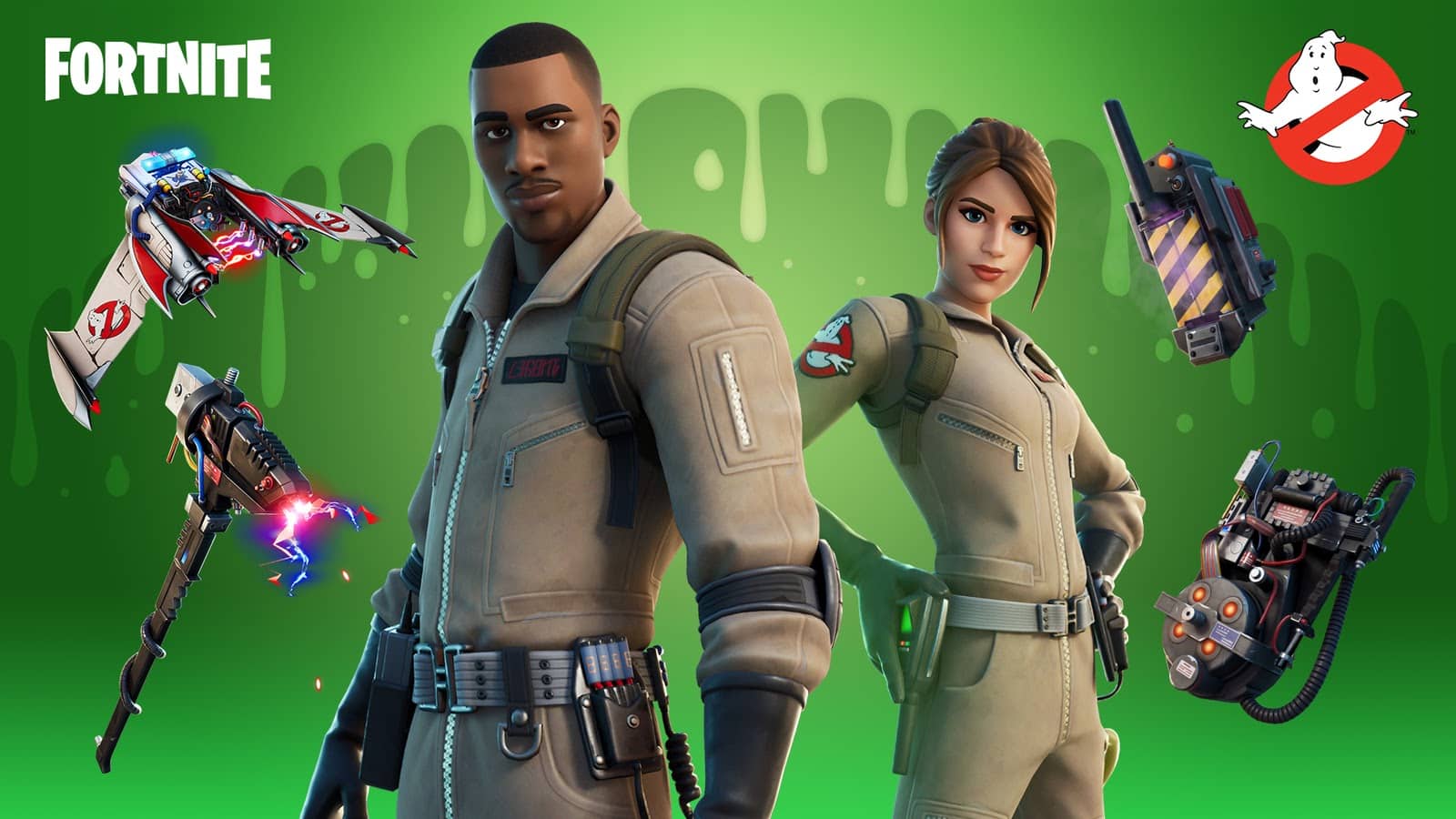 fortnitemares cazafantasmas skins tienda comprar protones ectoplaneador