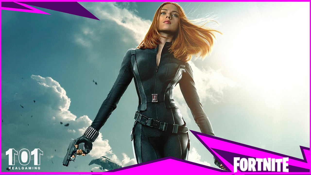 black widow viuda negra fortnite Marvel Knockout Super Series