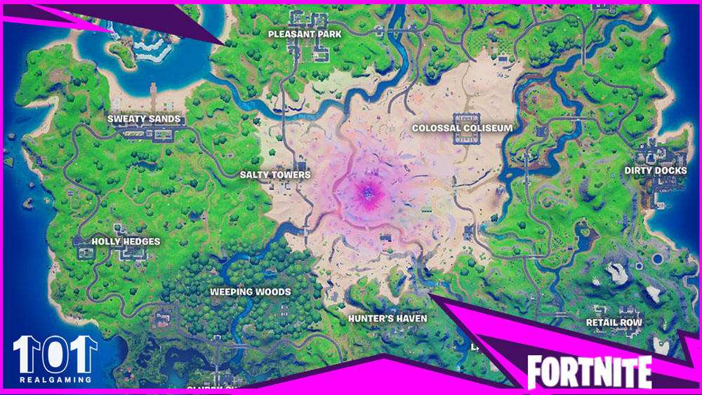 Fortnite Todos los cambios en el mapa para la temporada 5 del capítulo 2 final