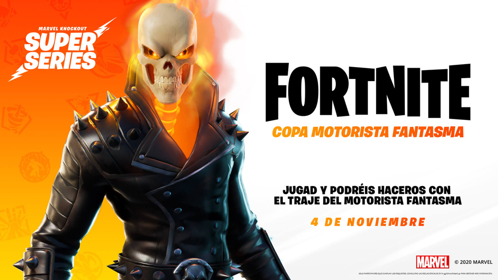 copa ghost rider cartel promocional fortnite