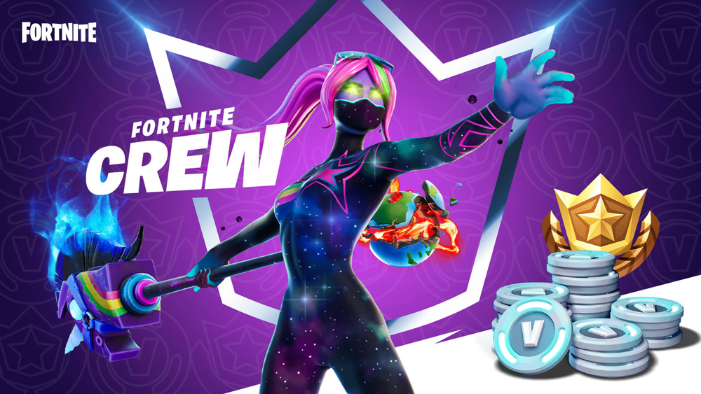 fortnite tripulación diciembre del 2020 paquete