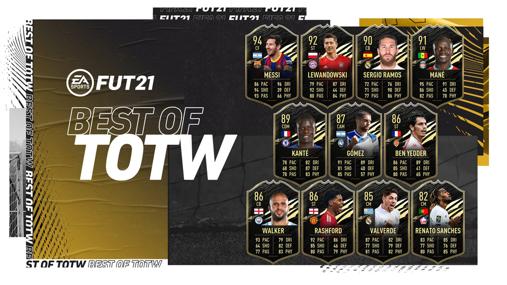 lo mejor de totw pre black friday fut 21