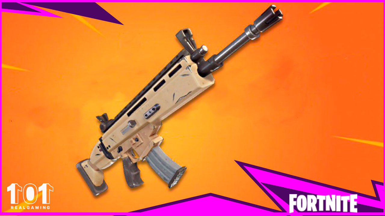 scar fortnite retirada temporada 5 rifle fusil