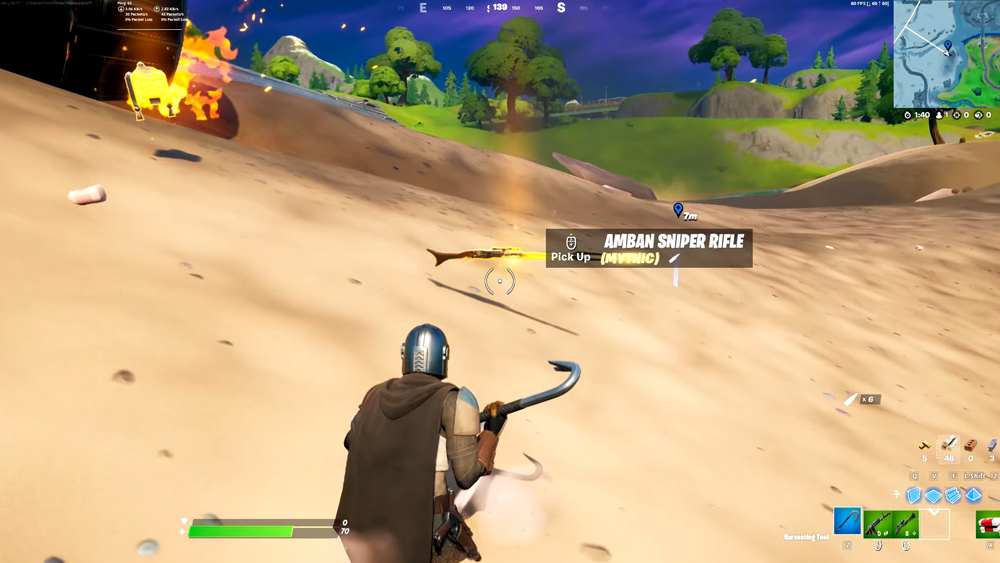 arma mando derrotado fortnite t5 c2