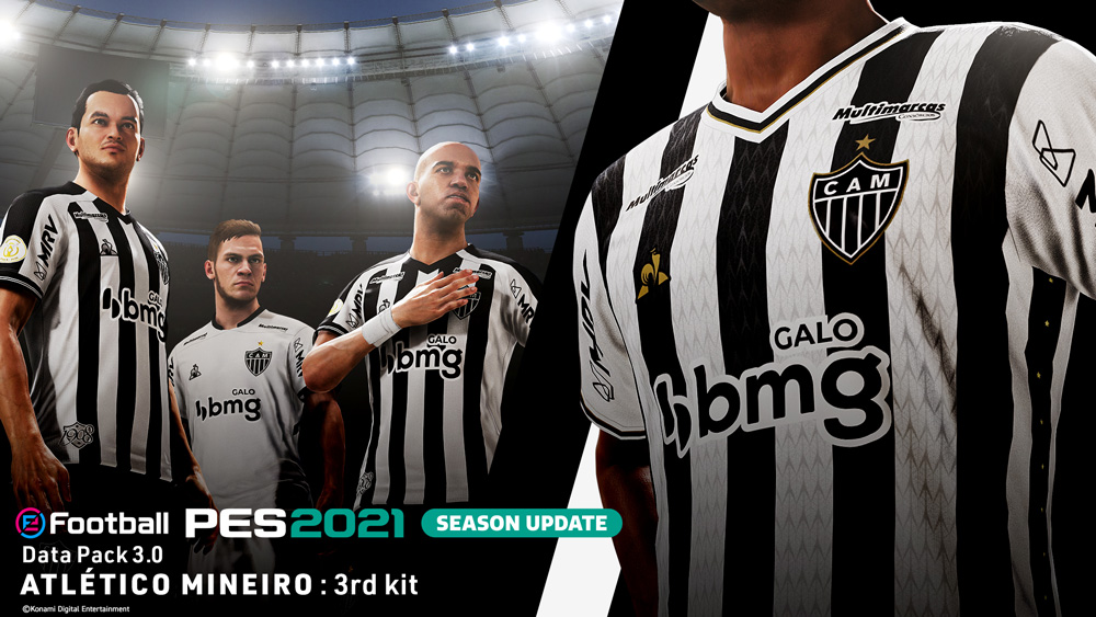 atlético mineiro 3er kit data pack 3 0 pes 2021