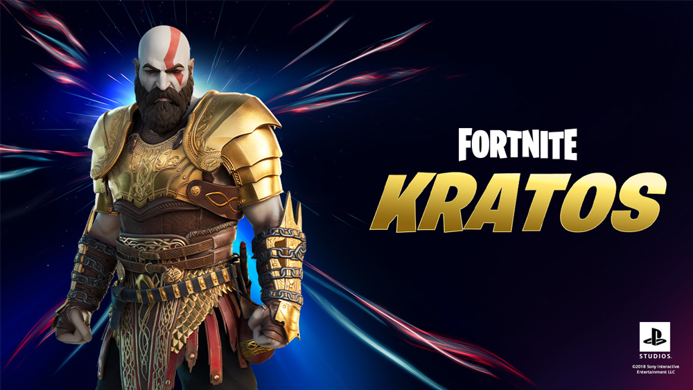 kratos armadura dorada fortnite