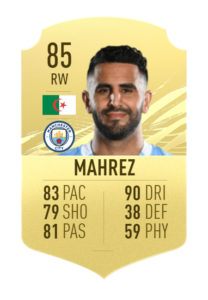 mahrez contendientes potm Premier League noviembre