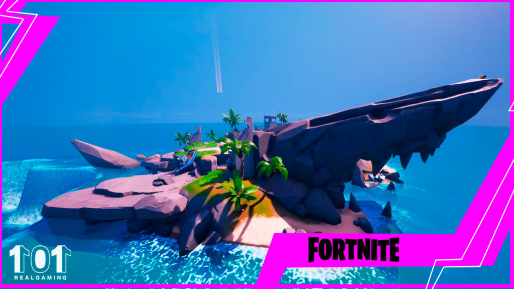 fortnite semana 6 desafio puntos de pesca explotar telliz tiburoncin estanque pescaos