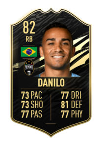 danilo predicciones totw 16 fifa 21