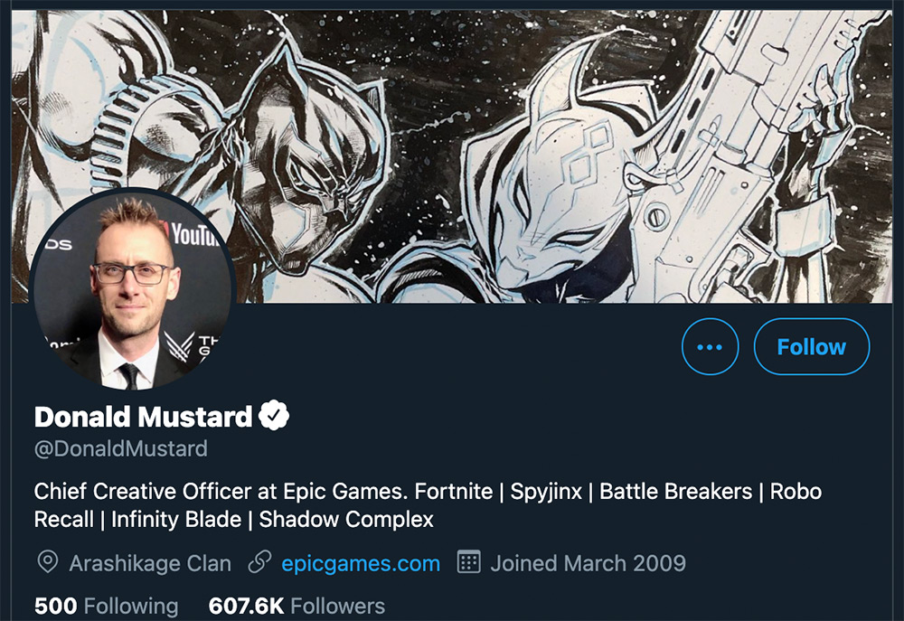 donald mustard twitter nueva pista fortnite gi joe