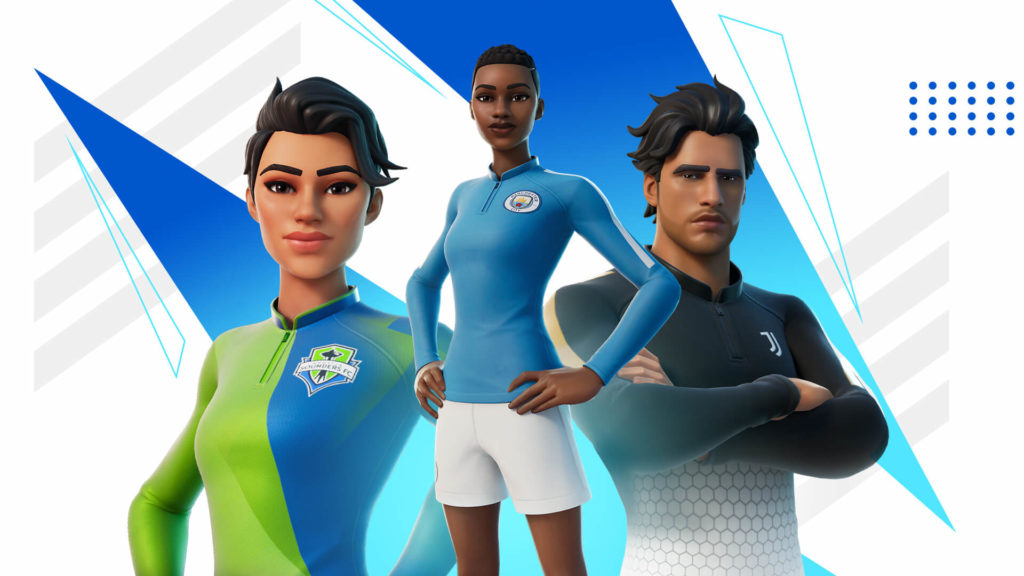 fortnite conjunto remate equipos copa pelé