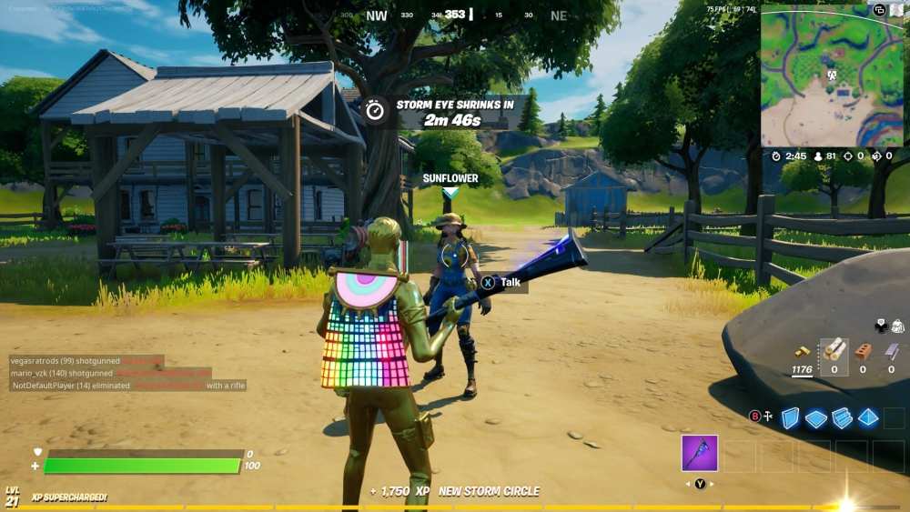 fortnite sunflowers farm location