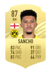 jadon sancho fut 21