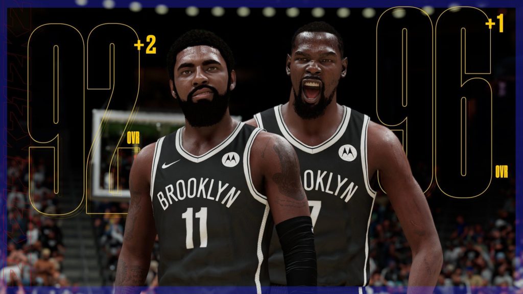 kd kyrie actualización nba 2k21