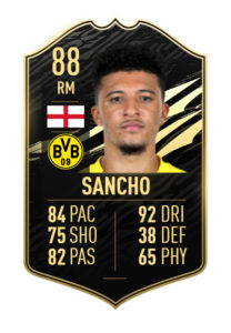 sancho totw 15 predicciones fifa 21