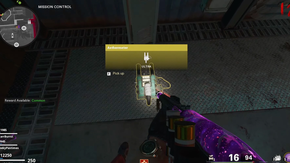 aethermeter easter egg firebase z