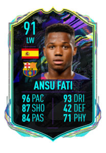ansu fati prediccion futuras estrellas fifa 21