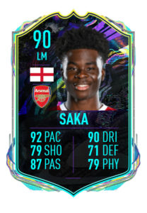 bukayo saka prediccion futuras estrellas fifa 21
