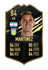 emiliano martinez totw 21 predicciones fifa 21