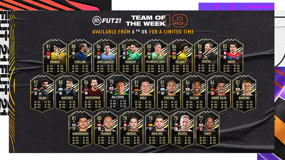 fifa 21 totw 19 revelado imagen redes