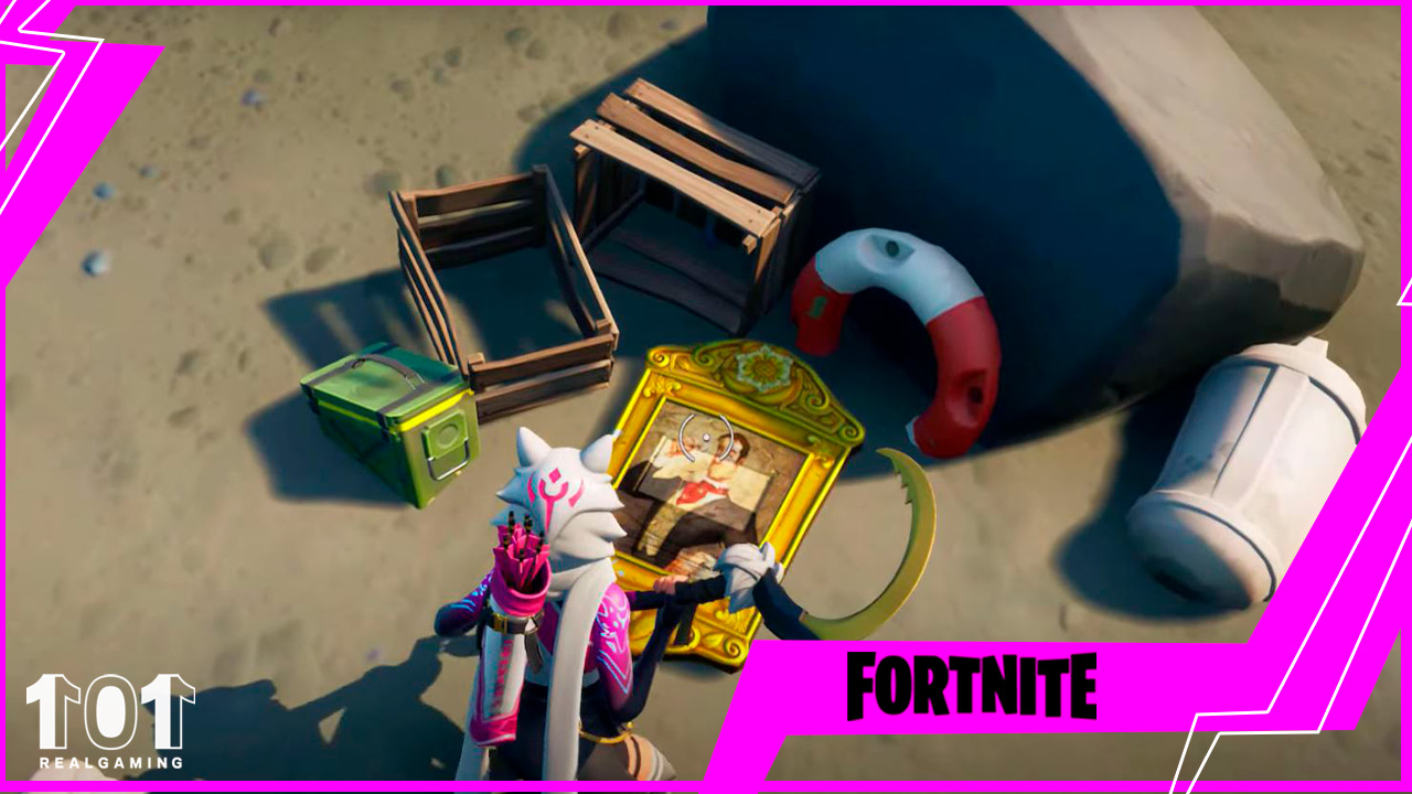 fortnite mision desafio semana 12 foto retrato naufragio donde esta ubicacion