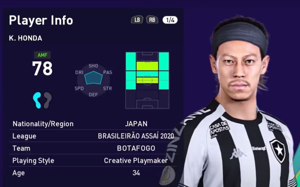 honda dp 4 0 pes 2021