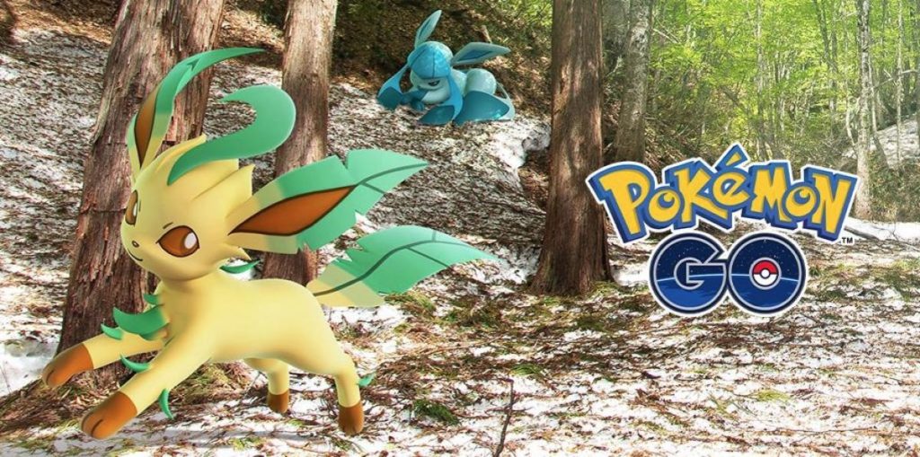 leafeon glaceon pokemon go
