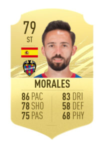 Morales nominados potm la liga febrero fifa 21