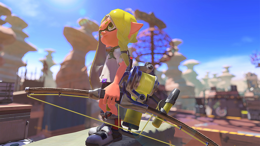splatoon 3 arco y flecha