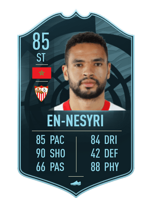 youssef en nesyri potm enero laliga fut 21
