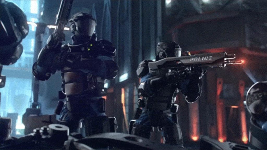 Cyberpunk Policia