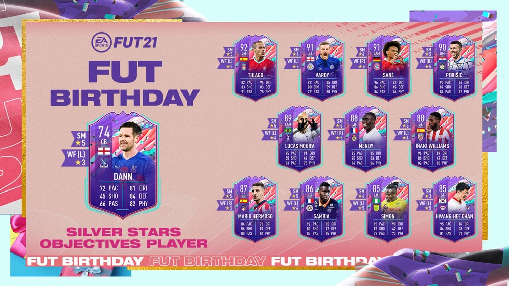 Dann estrella de plata objetivos fifa 21