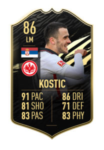 Kostic FIFA 21 TOTW 26 predicciones