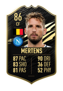 Mertens FIFA 21 TOTW 26 predicciones