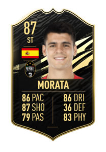 Morata FIFA 21 TOTW 24 predicciones