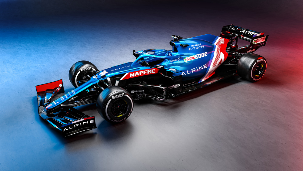 alpine f1 team librea 2021