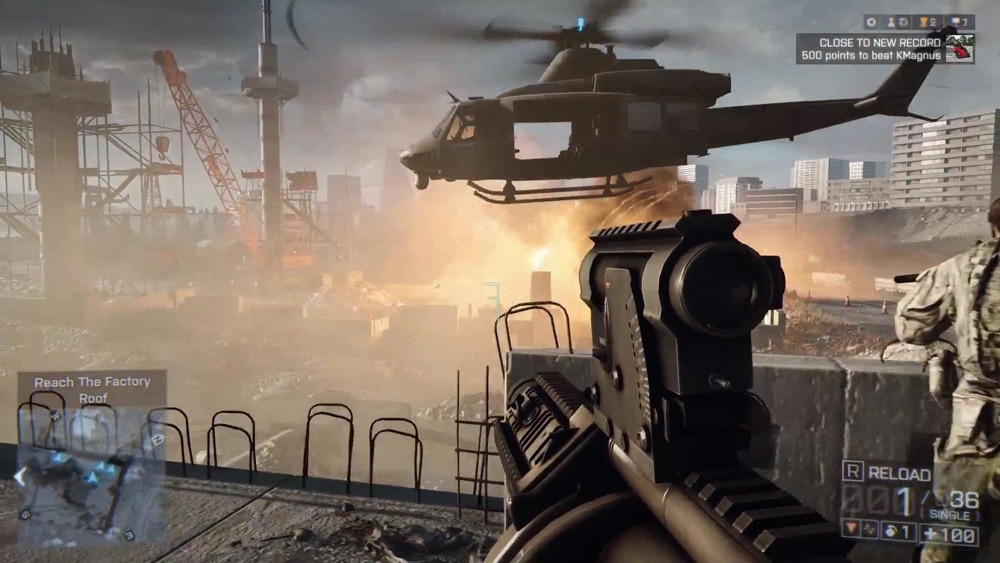battlefield 4 helicoptero multijugador