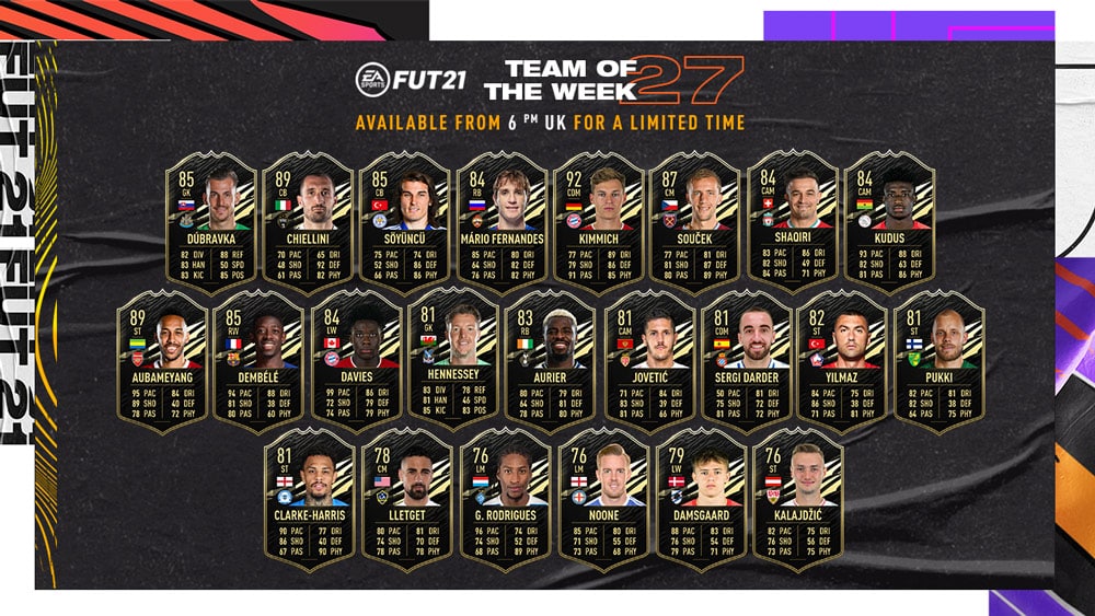 fifa 21 totw 27 revelado