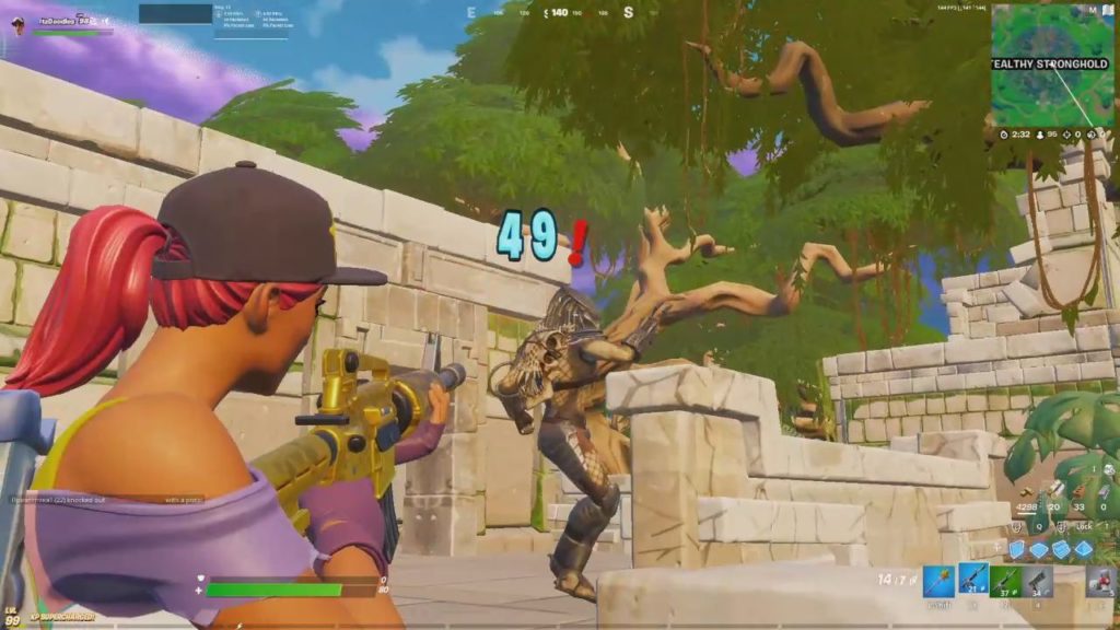 fortnite daño depredador arma rifle