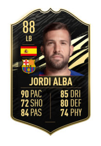 jordi alba predicciones totw 23 fifa 21