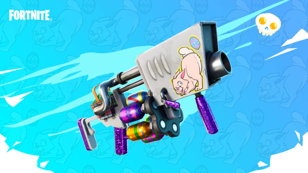 lanzahuevos fuga primaveral fortnite