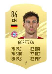 leon goretzka fut 21 carta creada