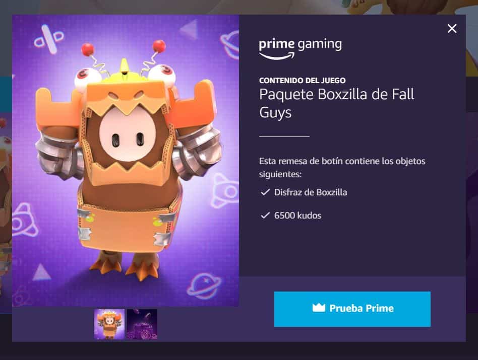 prime gaming fall guys boxzilla