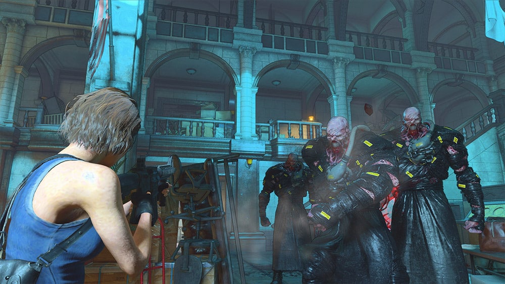 resident evil re verse captura jill valentine nemesis