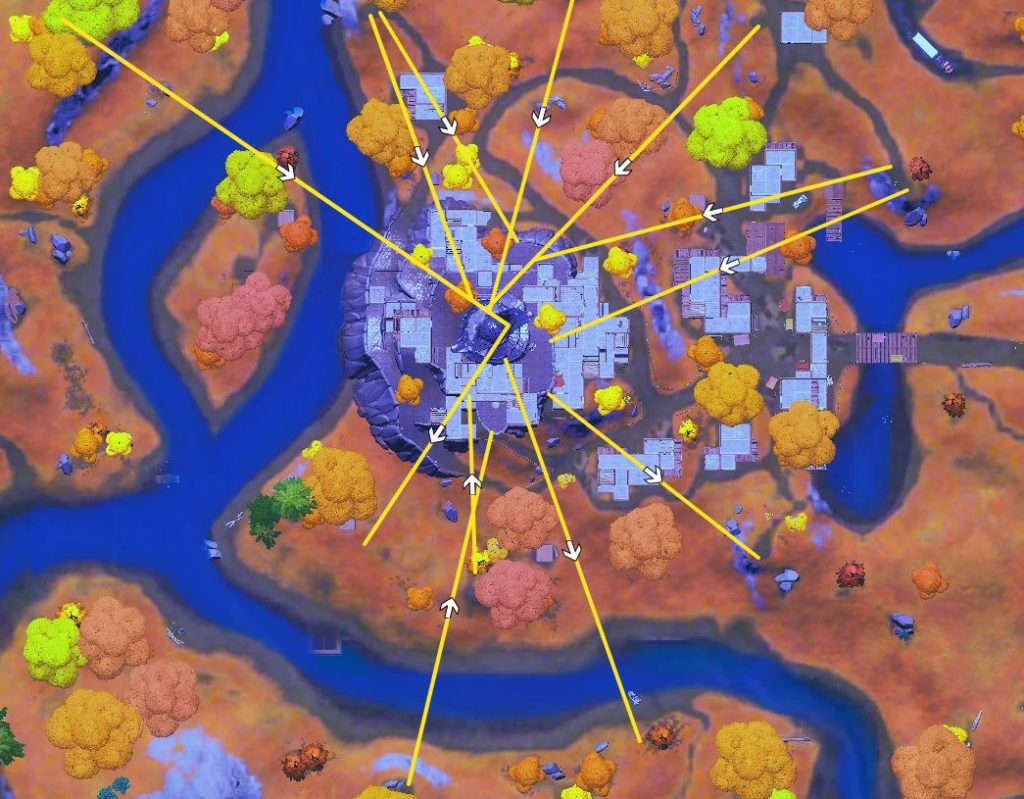 tirolesas la aguja fortnite