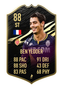 Ben Yedder predicciones TOTW 29 FIFA 21