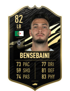 Bensebaini FIFA 21 TOTW 30 predicciones