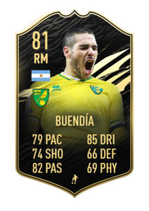 Buendía predicciones TOTW 29 FIFA 21